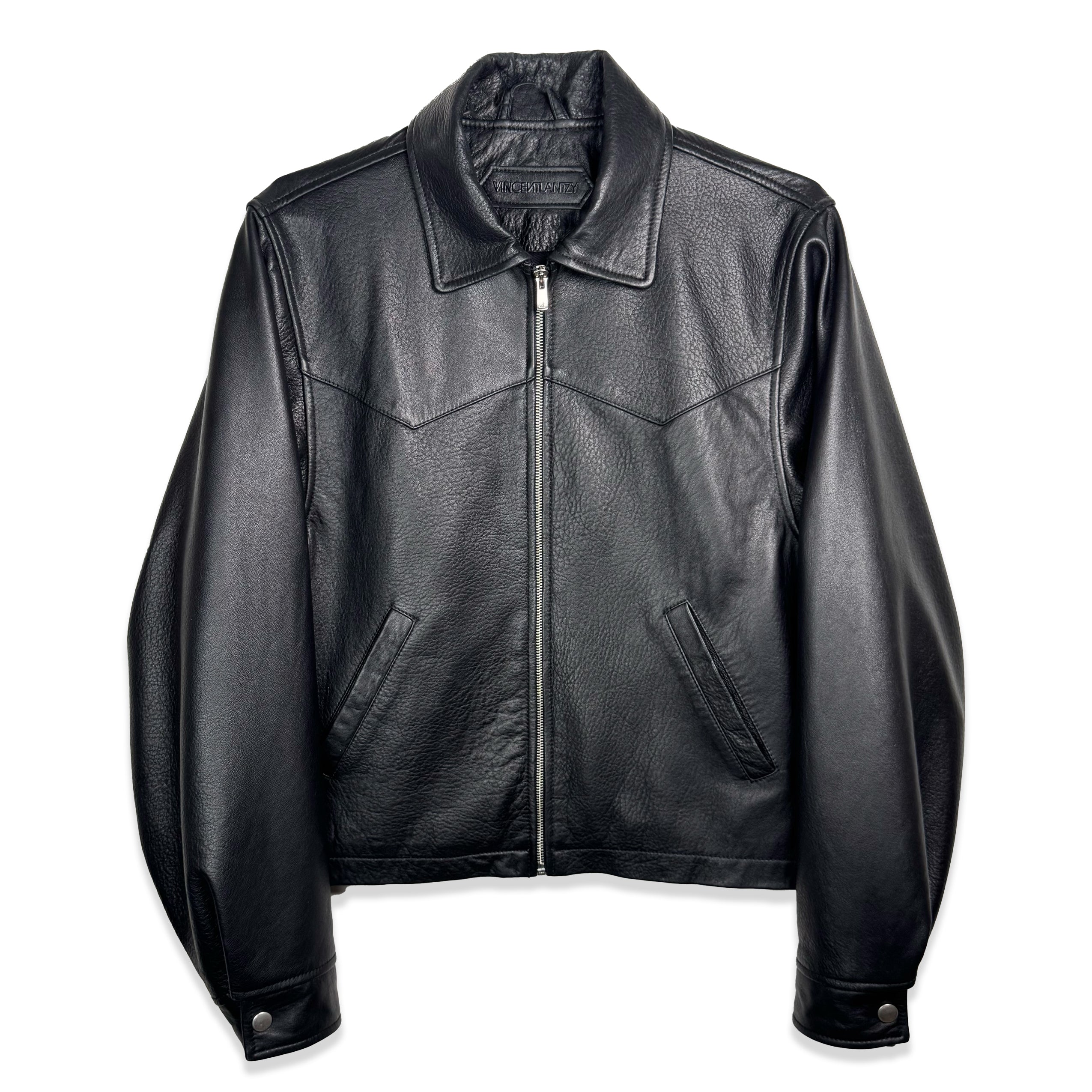 Westen Jacket Black Leather – VINCENT LANTZY STUDIO